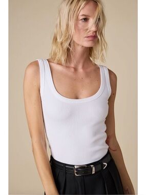 SoldOut NYC The Scoop It Up Tank White